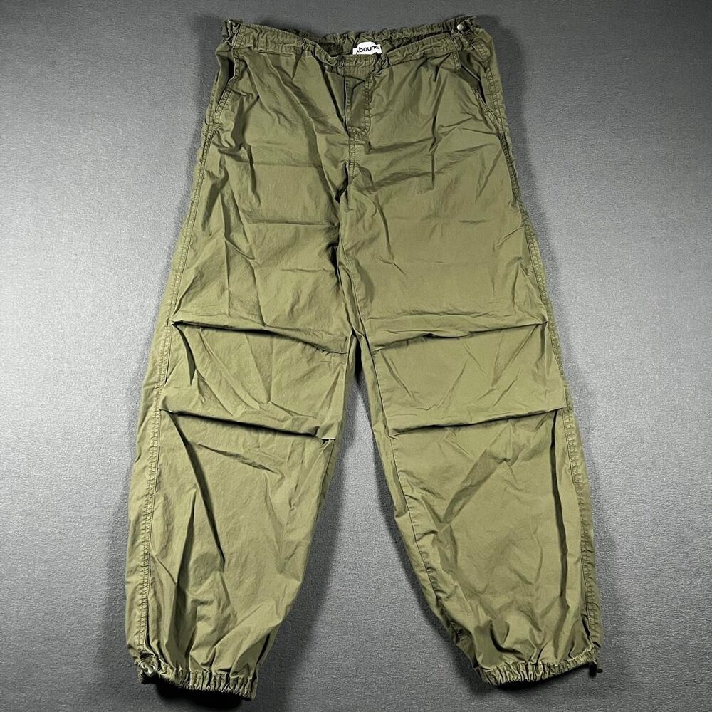 Abound Women's Green and Khaki Trousers